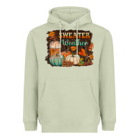 Matcha sweater weather Heavyweight Hoodie - BundleAndBundleShop