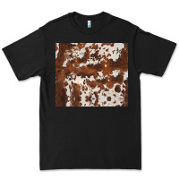 Black brown cowhide Premium Tee - BarkalooDesign