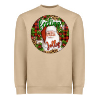 Mushroom Christmas feeling jolly santa Heavyweight Sweatshirt - Artiststas