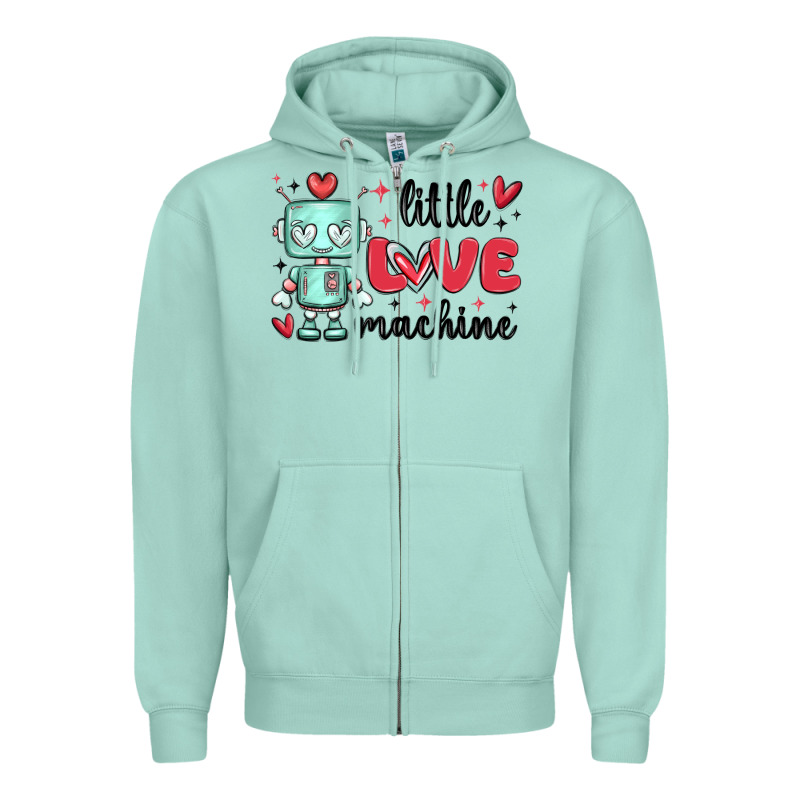 Little Love Machine Zipper Hoodie by MaliasSmallBusiness | Teevron