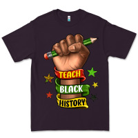 Plum teach black history Premium Tee - texasbilliewilder