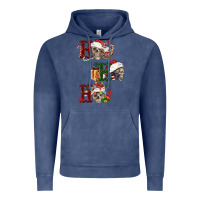 Vintage Denim ho ho ho skull Vintage Hoodie - FaDigitalArtStudio
