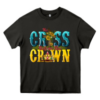 Asphalt the cross before the crown Heavy Core Tee - texasbilliewilder