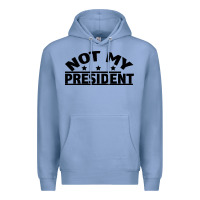 Colony Blue Not My President Premium Hoodie - Bettercallsaul