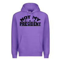 Purple Not My President Premium Hoodie - Bettercallsaul