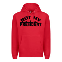 Red Not My President Premium Hoodie - Bettercallsaul