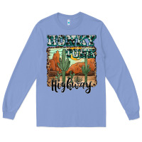 Colony Blue honky tonk highway Long Sleeve Tee - AdoDesignShop