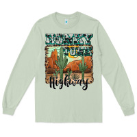Matcha honky tonk highway Long Sleeve Tee - AdoDesignShop