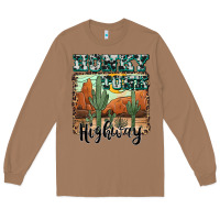Toasted Coconut honky tonk highway Long Sleeve Tee - AdoDesignShop