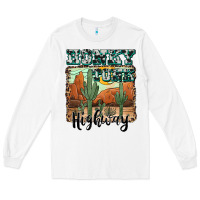 White honky tonk highway Long Sleeve Tee - AdoDesignShop