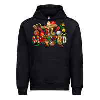 Black cinco de mayo el maestro Urban Hoodie - CowGirlArtShop