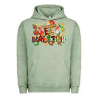 Pigment Oil Green cinco de mayo el maestro Urban Hoodie - CowGirlArtShop
