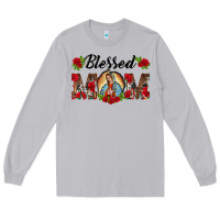 Moon Dust blessed mom lady of guadalupe Long Sleeve Tee - BarkalooDesign