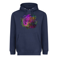 Navy halloween spider web for patches Heavyweight Hoodie - BundleAndBundleShop