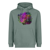Sage halloween spider web for patches Heavyweight Hoodie - BundleAndBundleShop