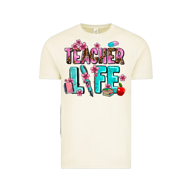 Teacher Life Vintage Tee by AdoDesignShop | Teevron