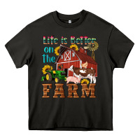 Asphalt western life is better on the farm Heavy Core Tee - Artiststas