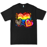 Black pride hearts Premium Tee - Zillion Design Studio