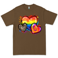 Cacao pride hearts Premium Tee - Zillion Design Studio