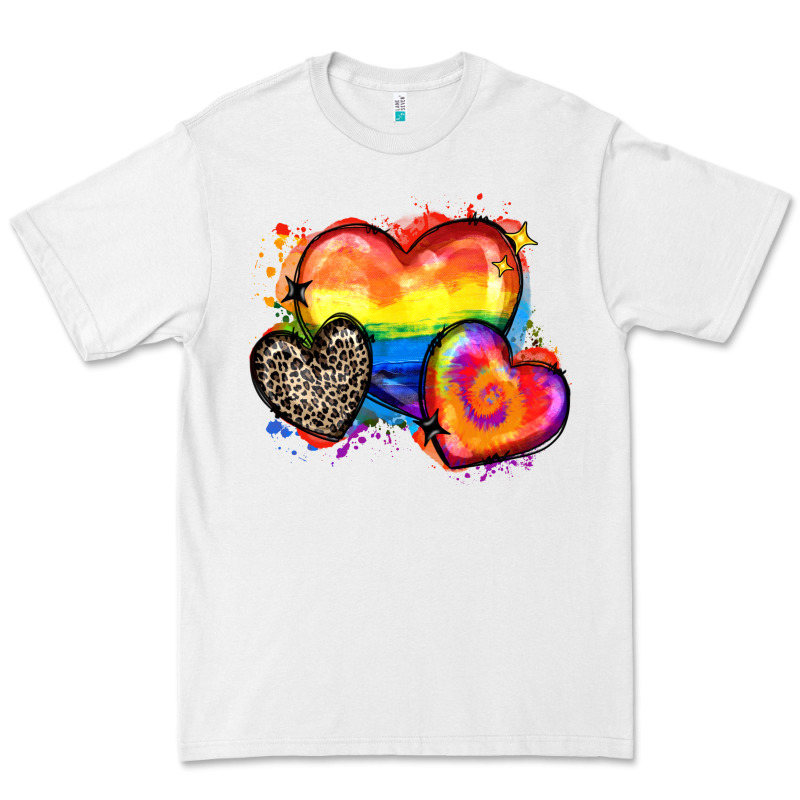 Pride Hearts Premium Tee by Zillion Design Studio | Teevron