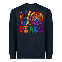 Navy peace Heavyweight Sweatshirt - JahusDesignShop