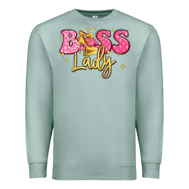 Boss Lady Premium Sweatshirt by LillyAllenDesigns | Teevron