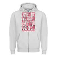 Dove Grey it's me hi i'm the birthday girl it's me Zipper Hoodie - MaliasSmallBusiness