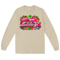 Mushroom valentines day tacos truck Long Sleeve Tee - NancyCooperArtShop