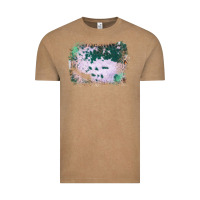 Vintage Coffee Western Green Cowhide Frame Vintage Tee - Bettercallsaul