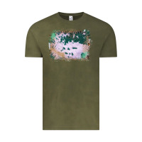 Vintage Olive Western Green Cowhide Frame Vintage Tee - Bettercallsaul
