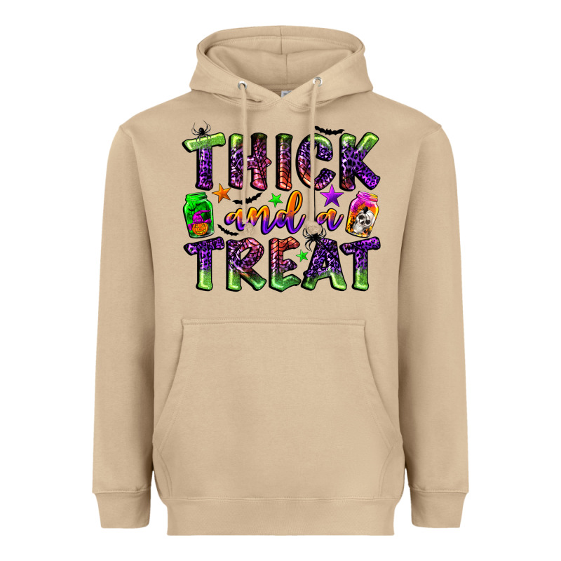 Thick And A Treat Heavyweight Hoodie by BundleAndBundleShop | Teevron