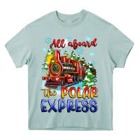 Arona all aboard the polar express Heavy Core Tee - Zillion Design Studio