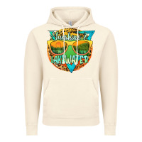 Vintage Artic sunshine & lakewater Vintage Hoodie - JahusDesignShop