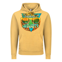 Vintage Mustard sunshine & lakewater Vintage Hoodie - JahusDesignShop