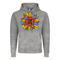 Cloud Rock firefighter sunflower Vintage Hoodie - HRA Design Shop