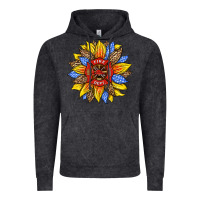 Vintage Black firefighter sunflower Vintage Hoodie - HRA Design Shop