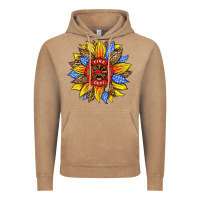 Vintage Coffee firefighter sunflower Vintage Hoodie - HRA Design Shop