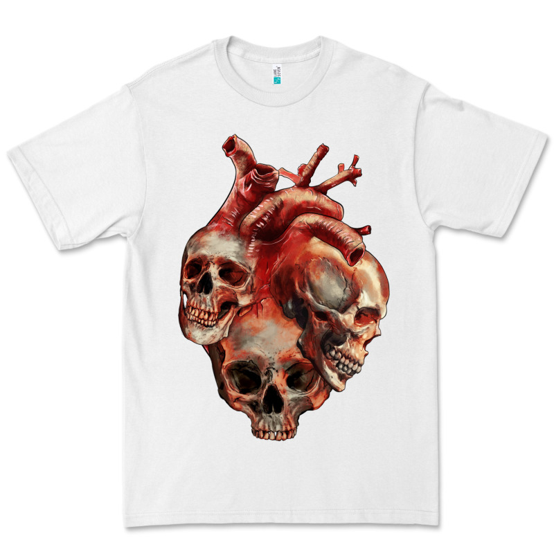 Heart Skulls Premium Tee by RanaPortraitStore | Teevron