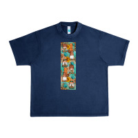 Navy Fall Gnomes Urban Heavy Tee - Artiststas