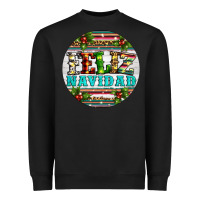 Black Christmas feliz navidad Heavyweight Sweatshirt - Artiststas