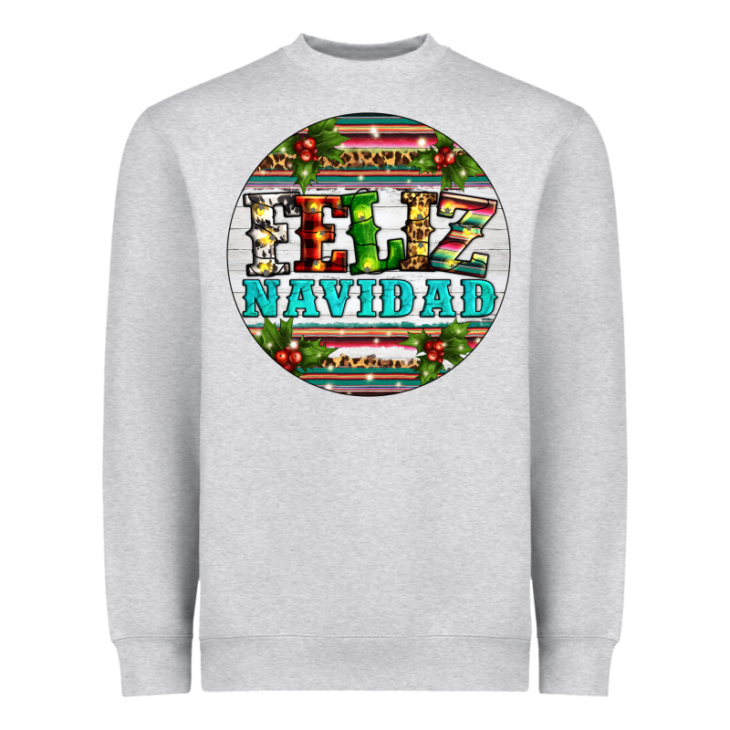 Christmas Feliz Navidad Heavyweight Sweatshirt by Artiststas | Teevron