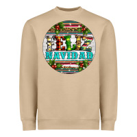 Mushroom Christmas feliz navidad Heavyweight Sweatshirt - Artiststas
