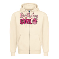 Sandshell birthday girl cupcake Zipper Hoodie - MaliasSmallBusiness