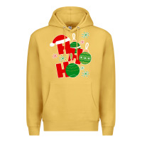 Antique Gold Christmas Ho Ho Ho Premium Hoodie - Bettercallsaul
