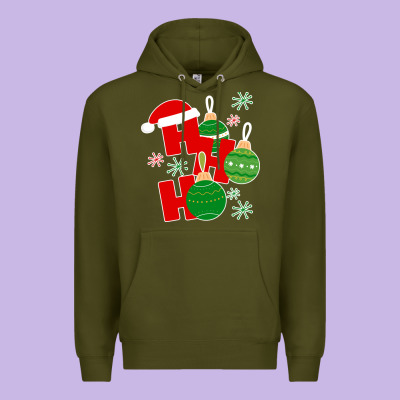 Christmas Ho Ho Ho Premium Hoodie Designed By Bettercallsaul