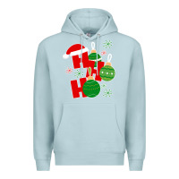Blue Mist Christmas Ho Ho Ho Premium Hoodie - Bettercallsaul