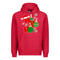 Cardinal Christmas Ho Ho Ho Premium Hoodie - Bettercallsaul