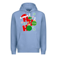 Colony Blue Christmas Ho Ho Ho Premium Hoodie - Bettercallsaul