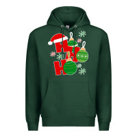 Sports Green Christmas Ho Ho Ho Premium Hoodie - Bettercallsaul