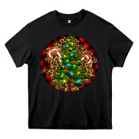 Black Christmas Tree Heavy Core Tee - RanaPortraitStore